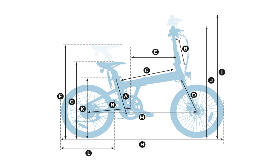 ADO AIR 20 Pro sizing diagram