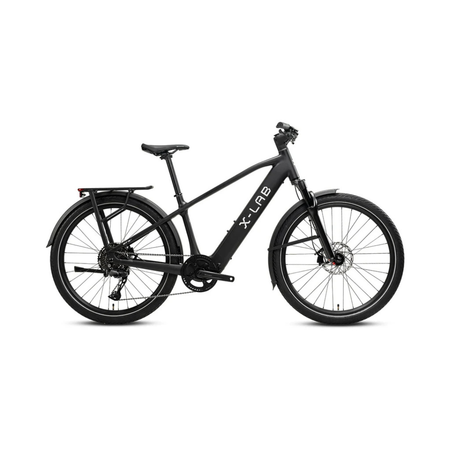 X-Lab ST5+ Urban Electric Bike Nightfall Black Side Profile
