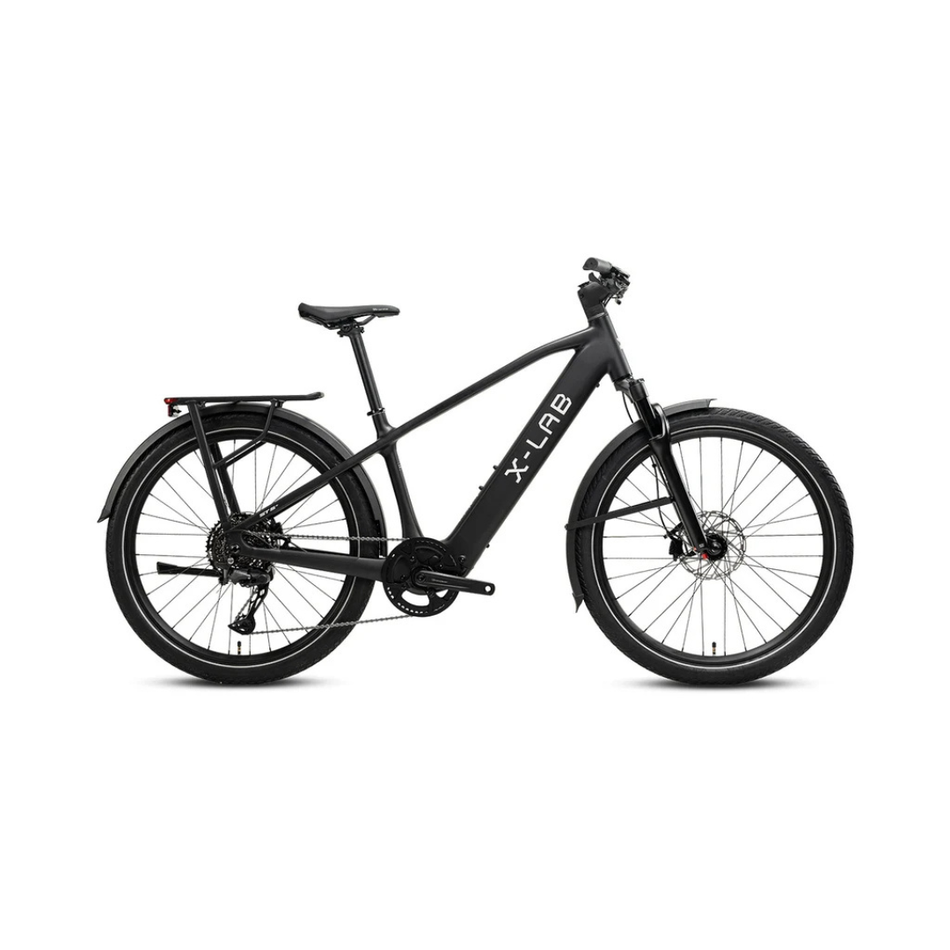 X-Lab ST5+ Urban Electric Bike Nightfall Black Side Profile