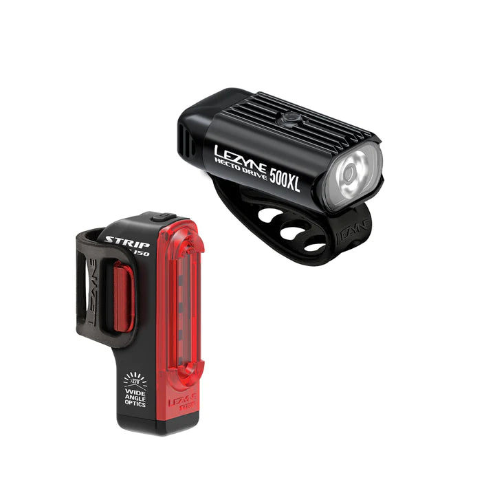 Lezyne Hecto Drive 500 XL / Strip Pair