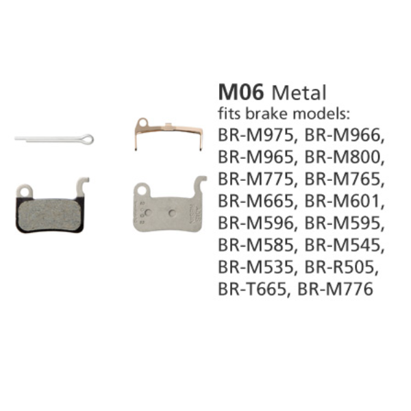 Shimano BR-M965 Metal Brake Pads M06