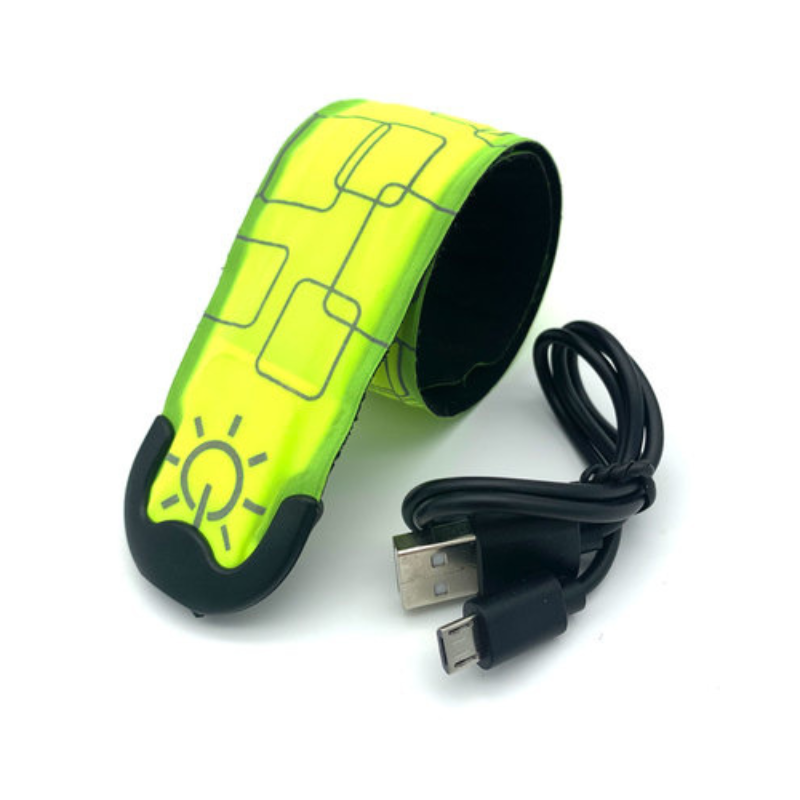 Monkey See LED Reflective Slap Band