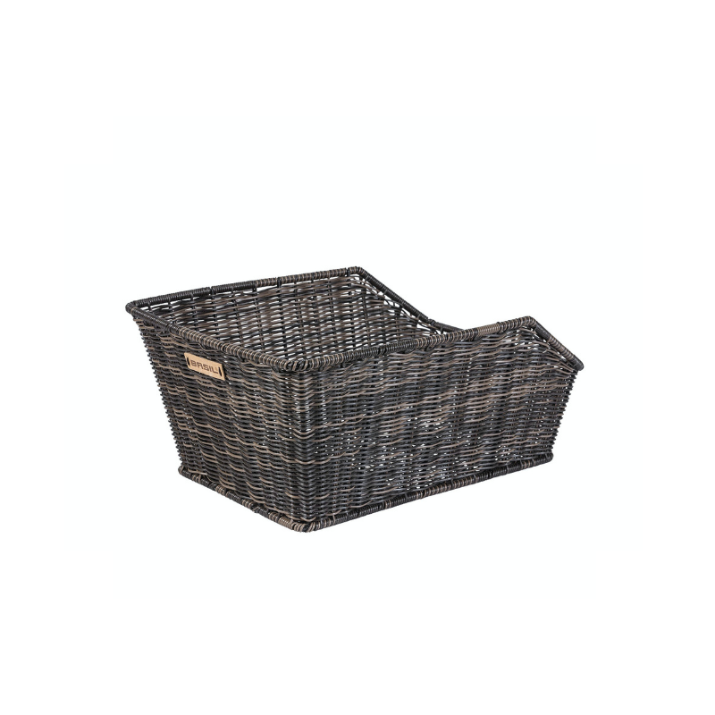 Basil Cento Rear Basket Rattan Look