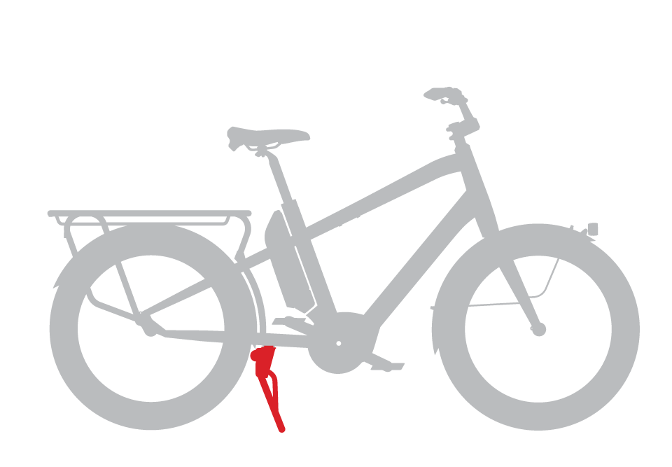 Benno Dual Kickstand for Boost-E