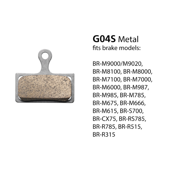 Shimano BR-M8000 Metal Brake Pads G04S